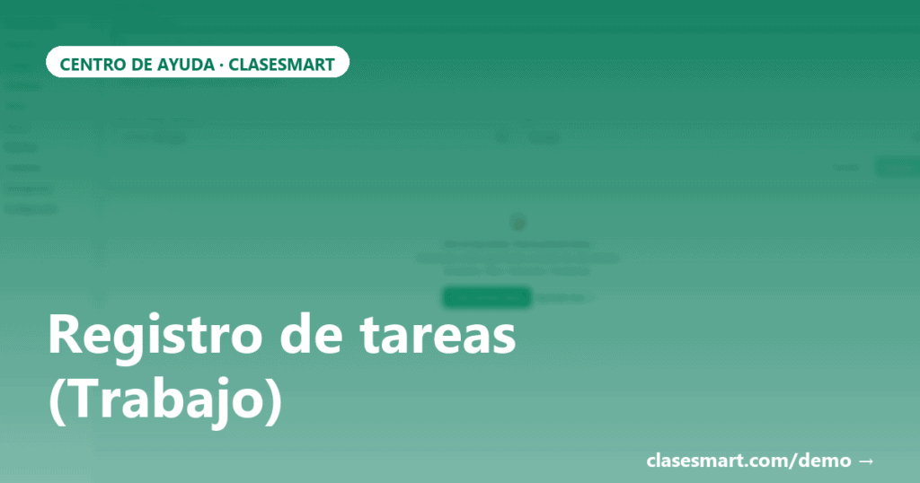 OG card: Registro de tareas (Trabajo)